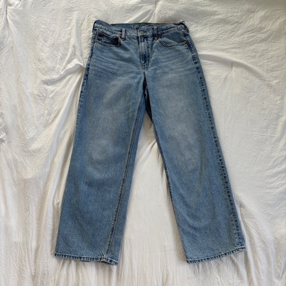 American Eagle AE Strigid Blue Jeans Size 8